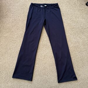 RLX Ralph Lauren Polo Sport Activewear LARGE Pants Black Elastic Lycra 29x30 USA